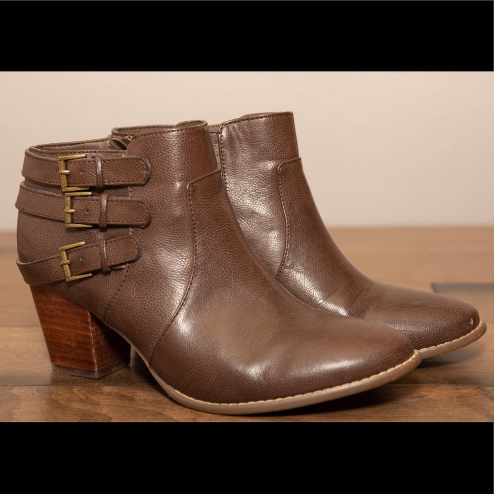 Brown Ankle Boots